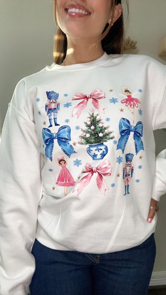 Christmas Coquette Sweatshirt