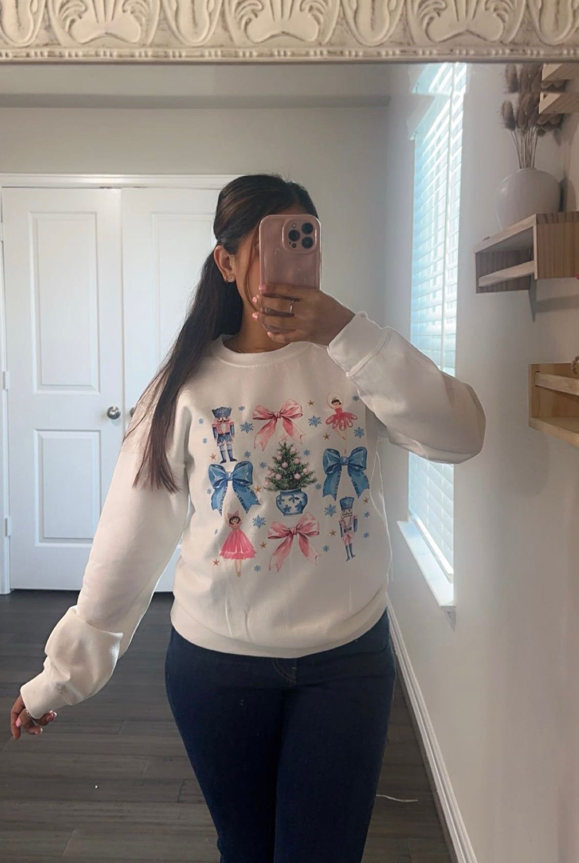 Christmas Coquette Sweatshirt