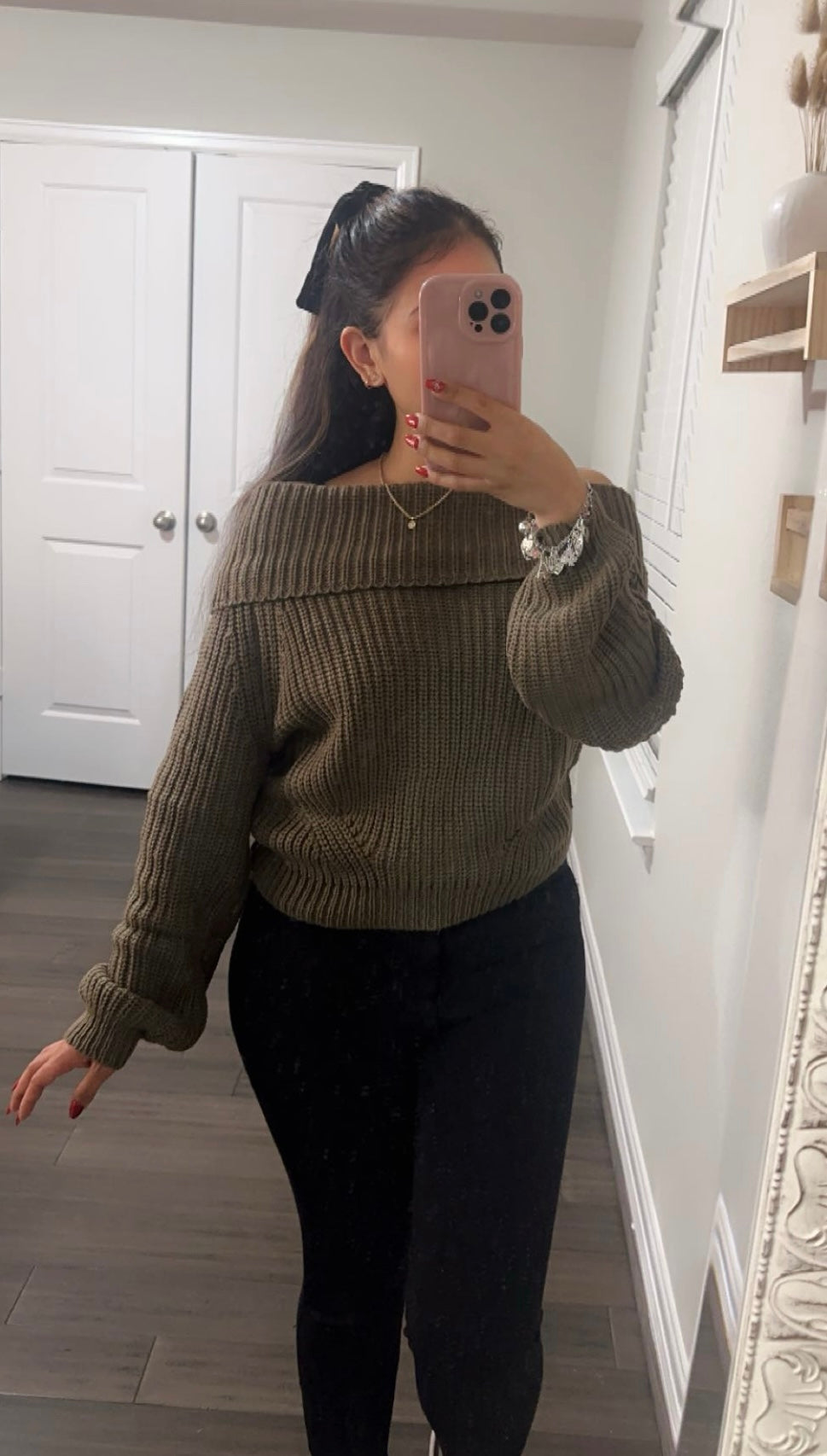 Balayge Off Shoulder Sweater