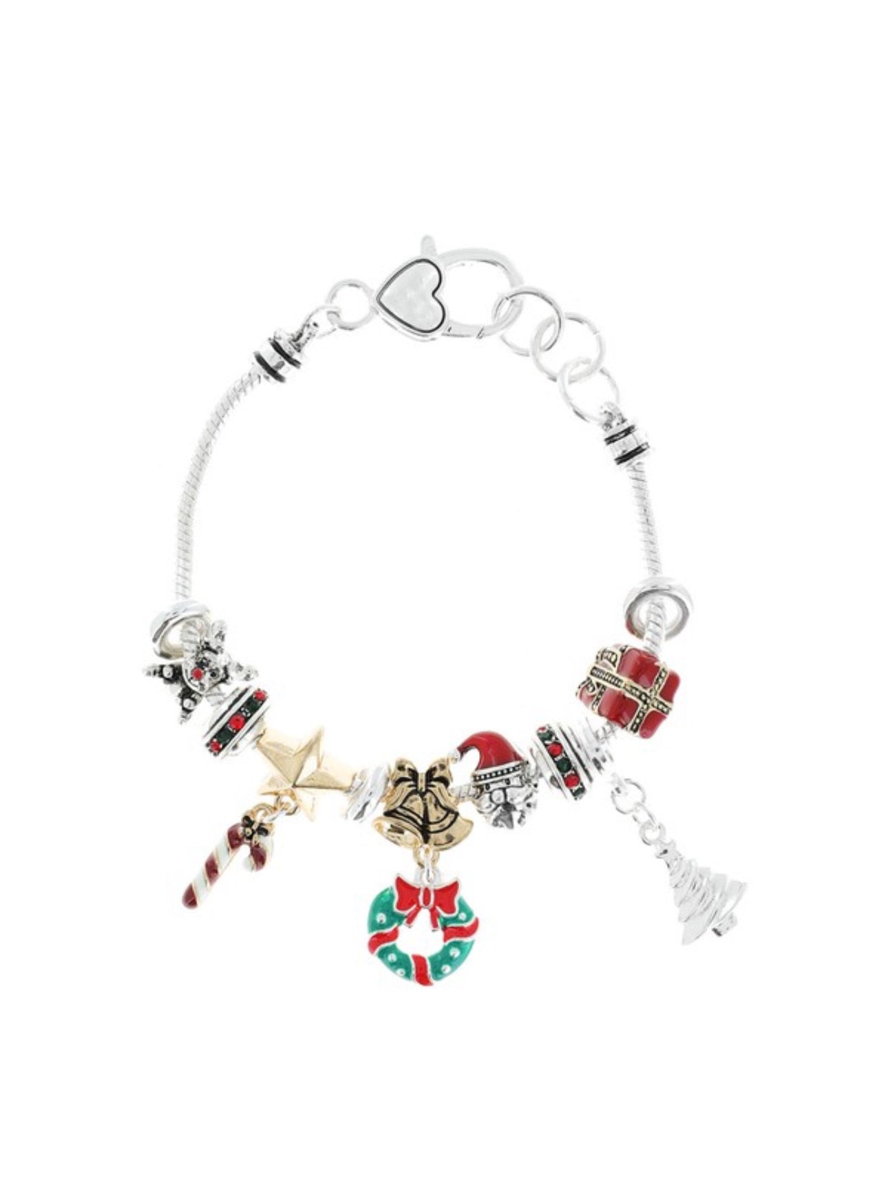 Christmas Theme Charm Bracelet