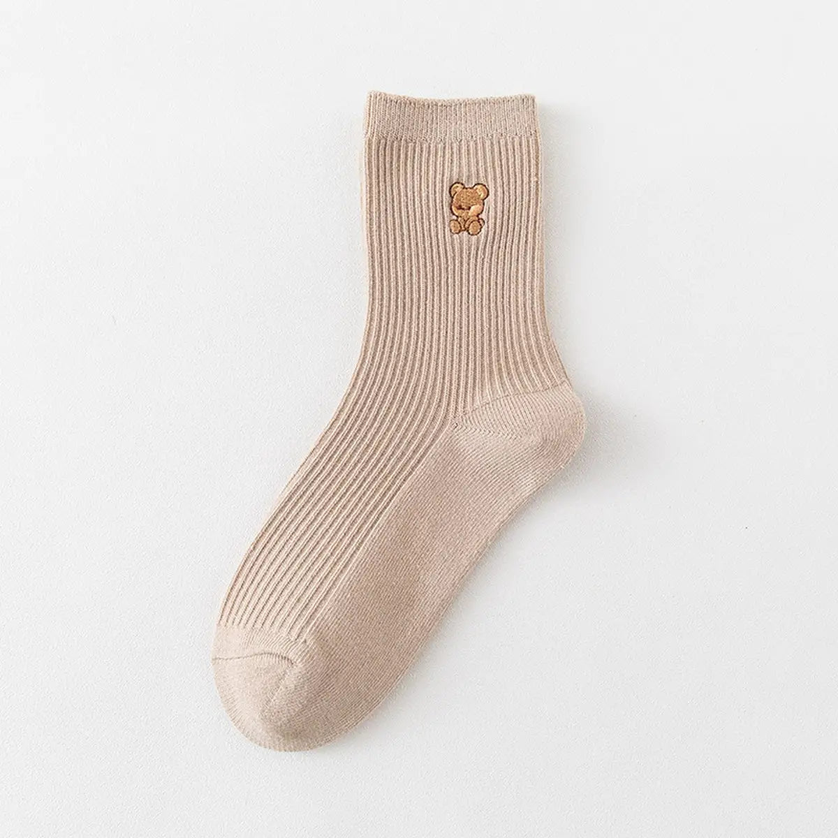 Small Bear Socks (KHAKI)