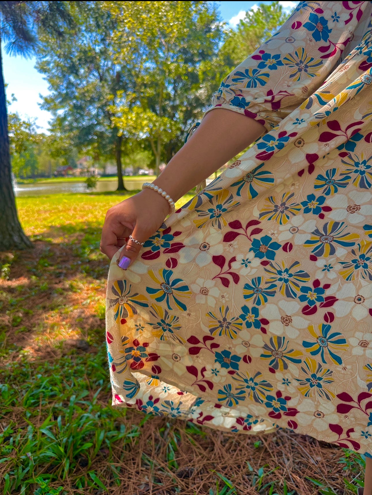 Paisley Floral Dress